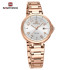 NAVIFORCE 5033 Women WatchTop Luxury Brand Quartz Lady Wristwatch Fashion Stainless Steel Bracelet Female Girl Clock