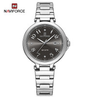 NAVIFORCE 5033 Women WatchTop Luxury Brand Quartz Lady Wristwatch Fashion Stainless Steel Bracelet Female Girl Clock