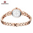 NAVIFORCE 5034 New Simple Luxury Watch for Women Casual Ladies Zinc Alloy Bracelet Band High Quality Female Quartz Wrist Watch