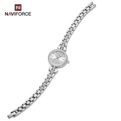 NAVIFORCE 5034 New Simple Luxury Watch for Women Casual Ladies Zinc Alloy Bracelet Band High Quality Female Quartz Wrist Watch