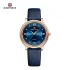 NAVIFORCE NF5036 Women's Luxury Quartz Watch - Rose Gold Blue