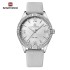 NAVIFORCE 5038 PU Leather Fashion Ladies' Watch Casual Quartz Wristwatches Analog Watch For Women
