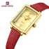 NAVIFORCE 5039 New Elegant Wild Women's Wrist Watch Trend Casual Ladies Bracelet Shock Resistant Creative Square Case Female Watches