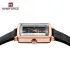 NAVIFORCE 5039 New Elegant Wild Women's Wrist Watch Trend Casual Ladies Bracelet Shock Resistant Creative Square Case Female Watches