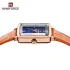 NAVIFORCE 5039 New Elegant Wild Women's Wrist Watch Trend Casual Ladies Bracelet Shock Resistant Creative Square Case Female Watches