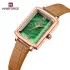 NAVIFORCE 5039 New Elegant Wild Women's Wrist Watch Trend Casual Ladies Bracelet Shock Resistant Creative Square Case Female Watches