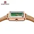 NAVIFORCE 5039 New Elegant Wild Women's Wrist Watch Trend Casual Ladies Bracelet Shock Resistant Creative Square Case Female Watches