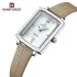 NAVIFORCE 5039 New Elegant Wild Women's Wrist Watch Trend Casual Ladies Bracelet Shock Resistant Creative Square Case Female Watches