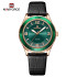 NAVIFORCE 5040 Elegant Leather Strap Watch for Women 3ATM Waterproof Business Female Wristwatch Casual Dress Wild Ladies Clock 