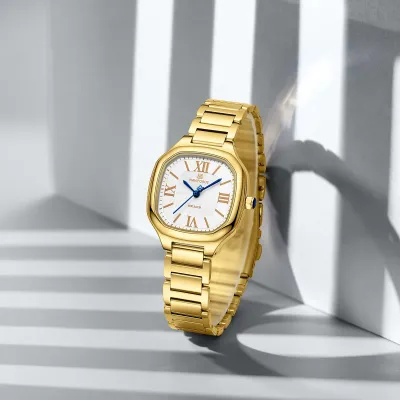 NAVIFORCE 5042 New Women Watch Quartz Waterproof Top Luxury Brand Lady Wristwatch Steel Bracelet Original Female Girl Clock Gift