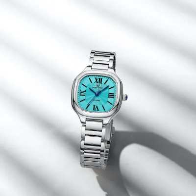 NAVIFORCE 5042 New Women Watch Quartz Waterproof Top Luxury Brand Lady Wristwatch Steel Bracelet Original Female Girl Clock Gift