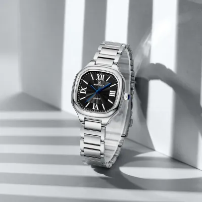NAVIFORCE 5042 New Women Watch Quartz Waterproof Top Luxury Brand Lady Wristwatch Steel Bracelet Original Female Girl Clock Gift