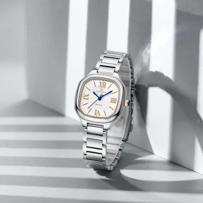 NAVIFORCE 5042 New Women Watch Quartz Waterproof Top Luxury Brand Lady Wristwatch Steel Bracelet Original Female Girl Clock Gift