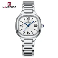 NAVIFORCE 5042 New Women Watch Quartz Waterproof Top Luxury Brand Lady Wristwatch Steel Bracelet Original Female Girl Clock Gift