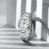 NAVIFORCE 5042 New Women Watch Quartz Waterproof Top Luxury Brand Lady Wristwatch Steel Bracelet Original Female Girl Clock Gift