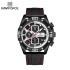 NAVIFORCE NF8018 Men's Sports Watch Men's Silicon Chronograph luxury brand Water Resistant