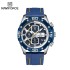 NAVIFORCE NF8018 Men's Sports Watch Men's Silicon Chronograph luxury brand Water Resistant