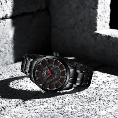 NAVIFORCE 8032 Men's Watch Business Waterproof Quartz Male Wristwach Stainless Steel High Quality Man Clock