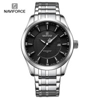 NAVIFORCE 8032 Men's Watch Business Waterproof Quartz Male Wristwach Stainless Steel High Quality Man Clock