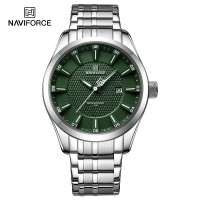 NAVIFORCE 8032 Men's Watch Business Waterproof Quartz Male Wristwach Stainless Steel High Quality Man Clock