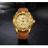 NAVIFORCE NF9117 Fashion Watch for Men Luxury Sport Waterproof Military WristWatch Business Casual Leather Strap Date