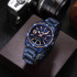 NAVIFORCE NF9117 Fashion Watch for Men Luxury Sport Waterproof Military WristWatch Business Casual Stainless Steel Strap Date