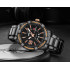 NAVIFORCE NF9117 Fashion Watch for Men Luxury Sport Waterproof Military WristWatch Business Casual Stainless Steel Strap Date