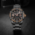NAVIFORCE NF9117 Fashion Watch for Men Luxury Sport Waterproof Military WristWatch Business Casual Stainless Steel Strap Date