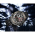 Men Watch NAVIFORCE NF9188 Fashion Dual Display Watches Mens Stainless Steel Luxury Business Wristwatch Male Clock - Black