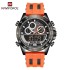 NAVIFORCE NF9188T Fashion Dual Display Watches Mens Silicon Rabber Luxury Business and Sports Wristwatch Male Clock