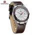 NAVIFORCE 9200 Men Wristwatch Top Brand Luxury Waterproof Man Watch Leather Sport Military Quartz Original Male Clock