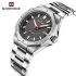 NAVIFORCE 9200 Men Wristwatch Top Brand Luxury Waterproof Man Watch Stainless Steel Sport Military Quartz Original Male Clock