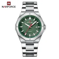 NAVIFORCE 9200 Men Wristwatch Top Brand Luxury Waterproof Man Watch Stainless Steel Sport Military Quartz Original Male Clock