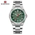 NAVIFORCE 9200 Men Wristwatch Top Brand Luxury Waterproof Man Watch Stainless Steel Sport Military Quartz Original Male Clock