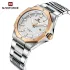 NAVIFORCE 9200 Men Wristwatch Top Brand Luxury Waterproof Man Watch Stainless Steel Sport Military Quartz Original Male Clock