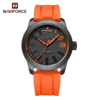 NAVIFORCE 9202 Men Wristwatch Top Brand Luxury Waterproof Watch Rubber Sport Military Business Original Quartz Male Clock