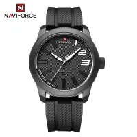 NAVIFORCE 9202 Men Wristwatch Top Brand Luxury Waterproof Watch Rubber Sport Military Business Original Quartz Male Clock