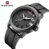 NAVIFORCE 9202 Men Wristwatch Top Brand Luxury Waterproof Watch Rubber Sport Military Business Original Quartz Male Clock