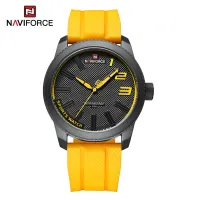 NAVIFORCE 9202 Men Wristwatch Top Brand Luxury Waterproof Watch Rubber Sport Military Business Original Quartz Male Clock