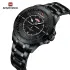 NAVIFORCE NF9204 Original Watches for Men Luxury Fashion Stainless Steel Strap Quartz Wrist watch Male Waterproof Sport Clock