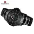 NAVIFORCE NF9204 Original Watches for Men Luxury Fashion Stainless Steel Strap Quartz Wrist watch Male Waterproof Sport Clock