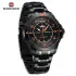 NAVIFORCE NF9204 Original Watches for Men Luxury Fashion Stainless Steel Strap Quartz Wrist watch Male Waterproof Sport Clock