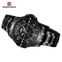 NAVIFORCE NF9204 Original Watches for Men Luxury Fashion Stainless Steel Strap Quartz Wrist watch Male Waterproof Sport Clock