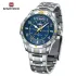 NAVIFORCE NF9204 Original Watches for Men Luxury Fashion Stainless Steel Strap Quartz Wrist watch Male Waterproof Sport Clock