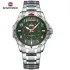 NAVIFORCE NF9204 Original Watches for Men Luxury Fashion Stainless Steel Strap Quartz Wrist watch Male Waterproof Sport Clock