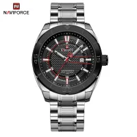 NAVIFORCE NF9210 Fashion Luxury Men's Quartz Watches Stainless Steel Strap Business Casual 3 ATM Waterproof
