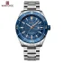 NAVIFORCE NF9210 Fashion Luxury Men's Quartz Watches Stainless Steel Strap Business Casual 3 ATM Waterproof