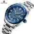 NAVIFORCE NF9210 Fashion Luxury Men's Quartz Watches Stainless Steel Strap Business Casual 3 ATM Waterproof
