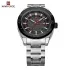 NAVIFORCE NF9210 Fashion Luxury Men's Quartz Watches Stainless Steel Strap Business Casual 3 ATM Waterproof