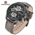 NAVIFORCE 9211 New Watches For Men Sports Man Leather Wristwatch Waterproof Quartz Classic Clock PU Leather